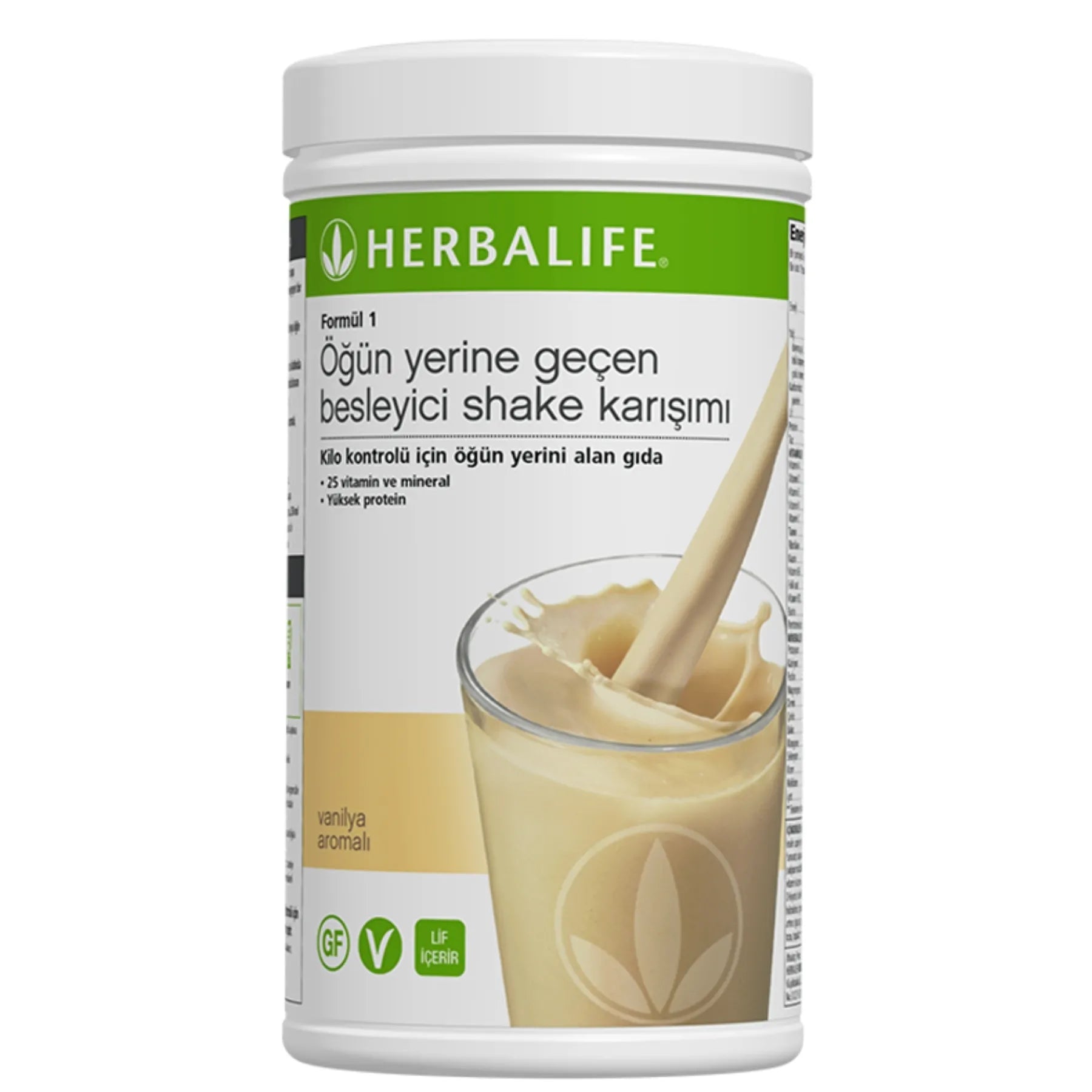 Herbalife Vanilyalı Shake Öğün Yerine Geçen Shake 550 Gr