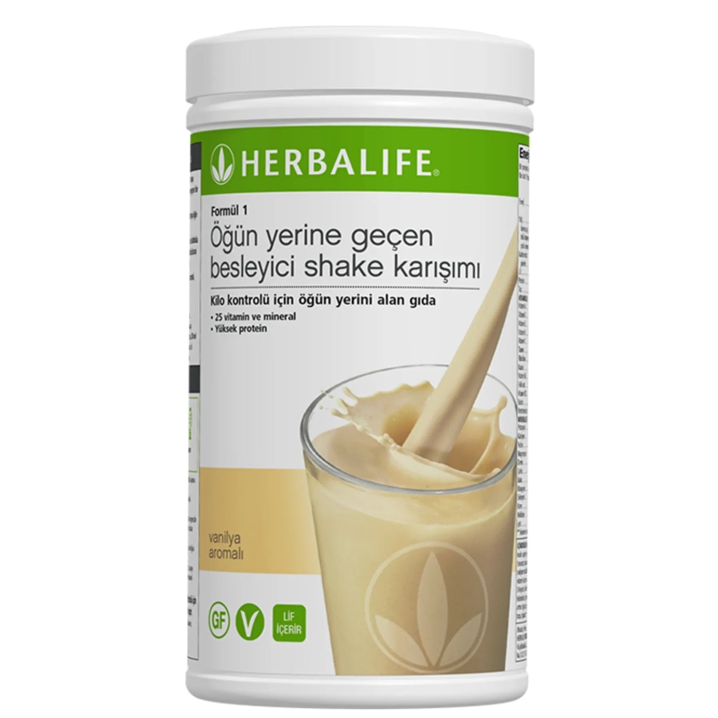 Herbalife Vanilyalı Shake Öğün Yerine Geçen Shake 550 Gr