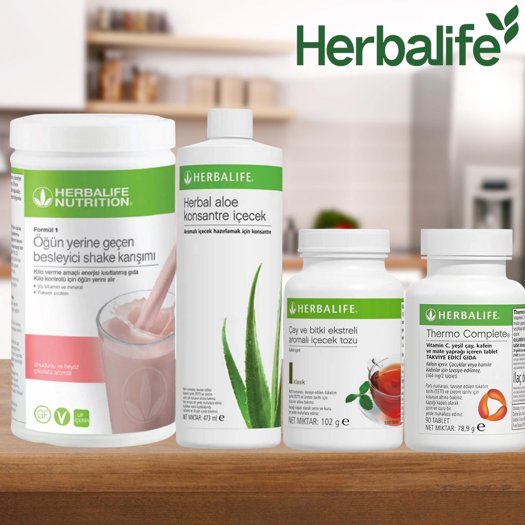 Herbalife Aşağı Kilo Kontrol Seti Fit Dönüşüm Programı