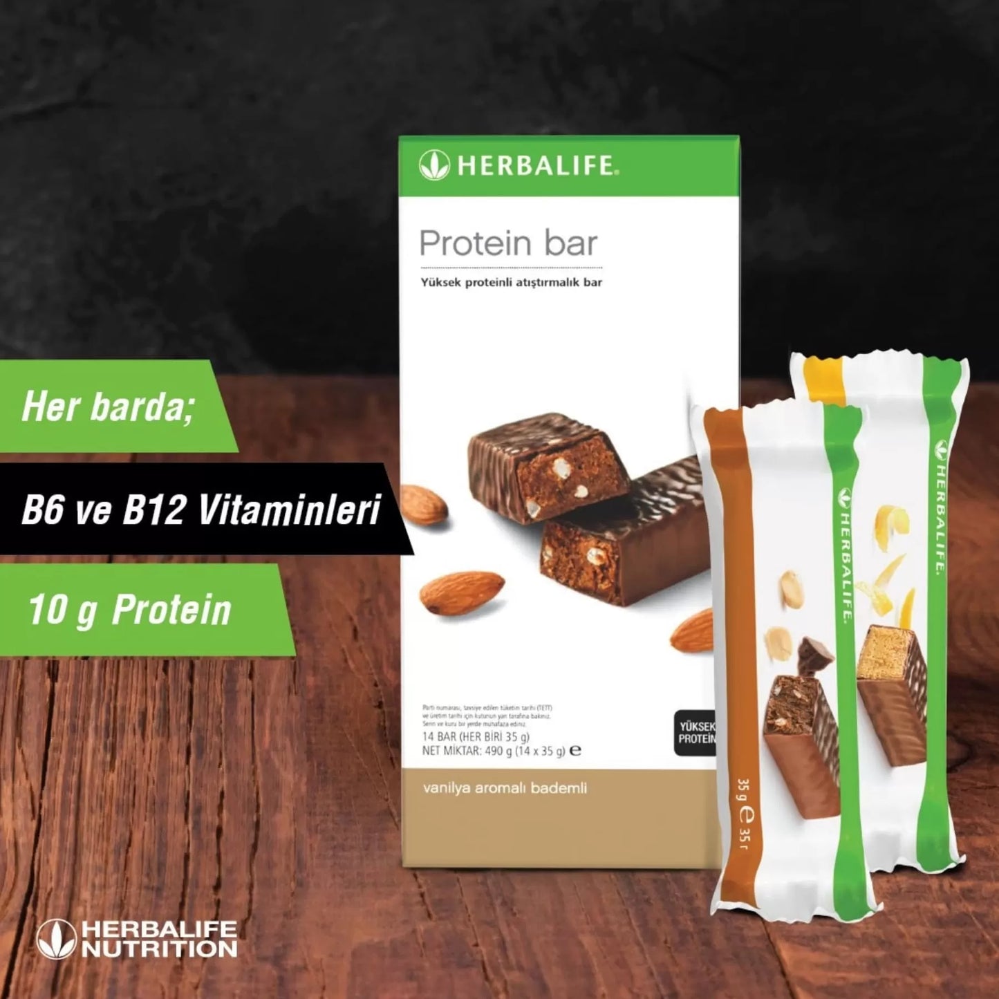 Protein Bar Vanilya Aromali Bademli En Ucuz